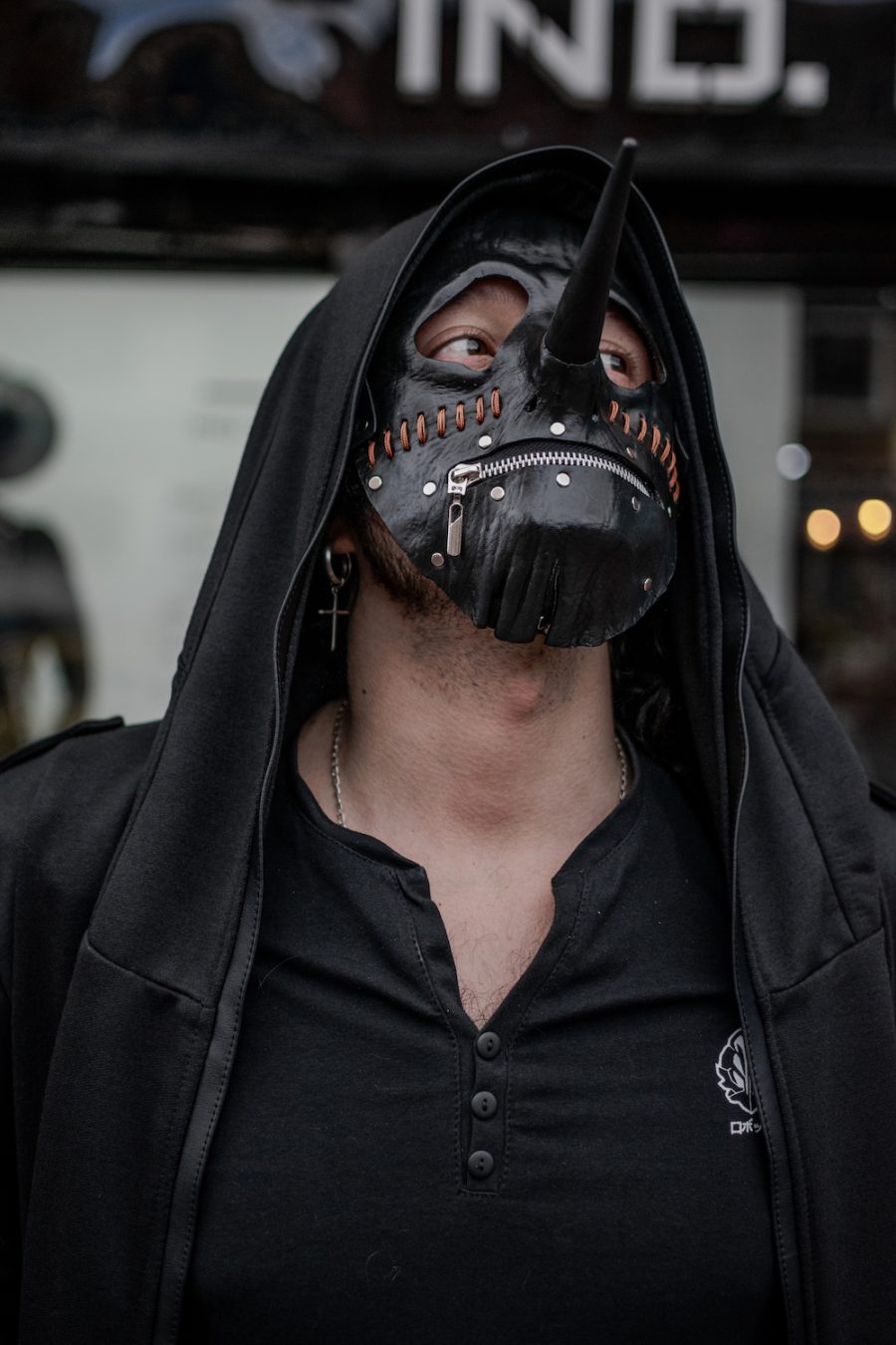 Máscara Slipknot Black Chris Fehn - Imagen 2