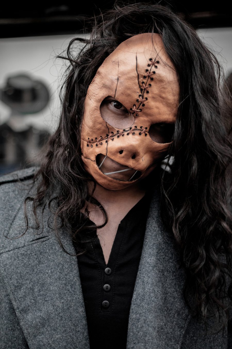 Máscara Slipknot Paul Gray Gold