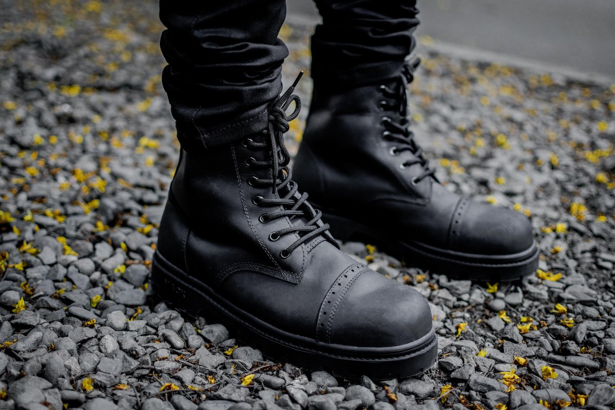 Botas Combat Negro – Industrias Roboto