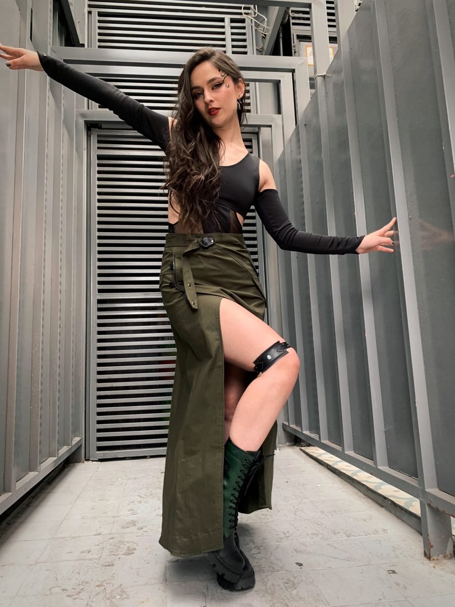 Falda Lara Oliva - Imagen 4