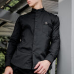 Camisa Black Basic Larga