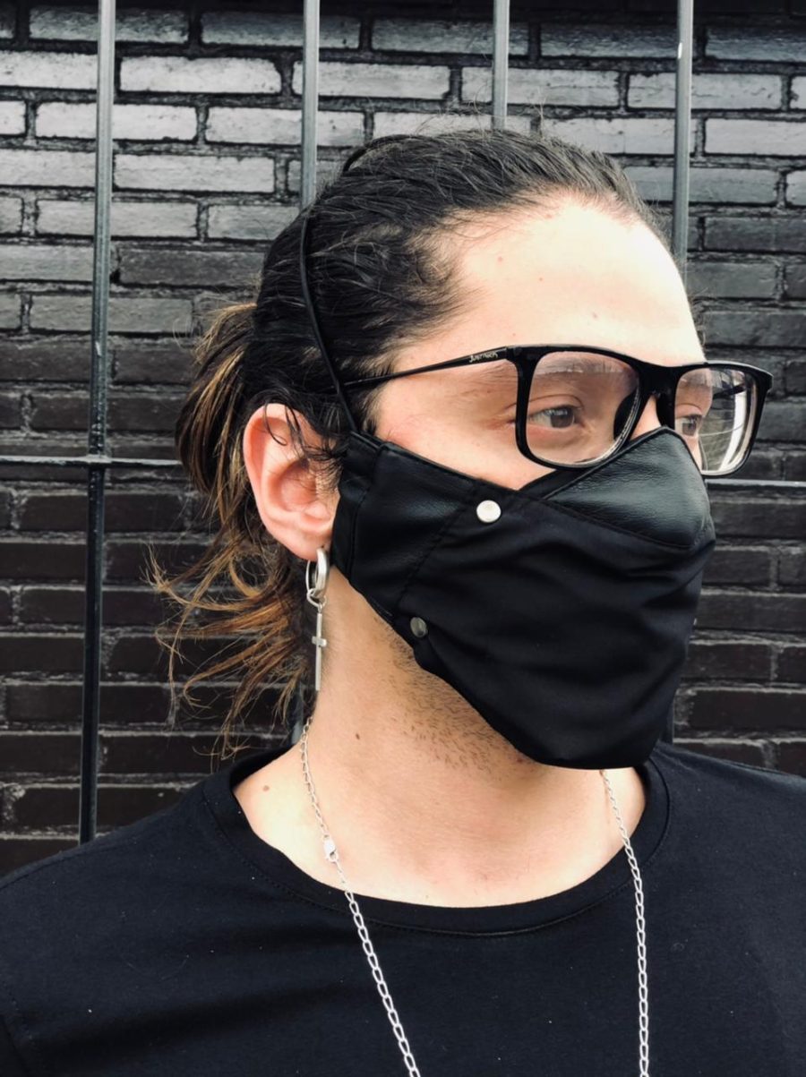 Mouth Caps Zian Negro Hombre. Cubreboca de uso preventivo - Imagen 3