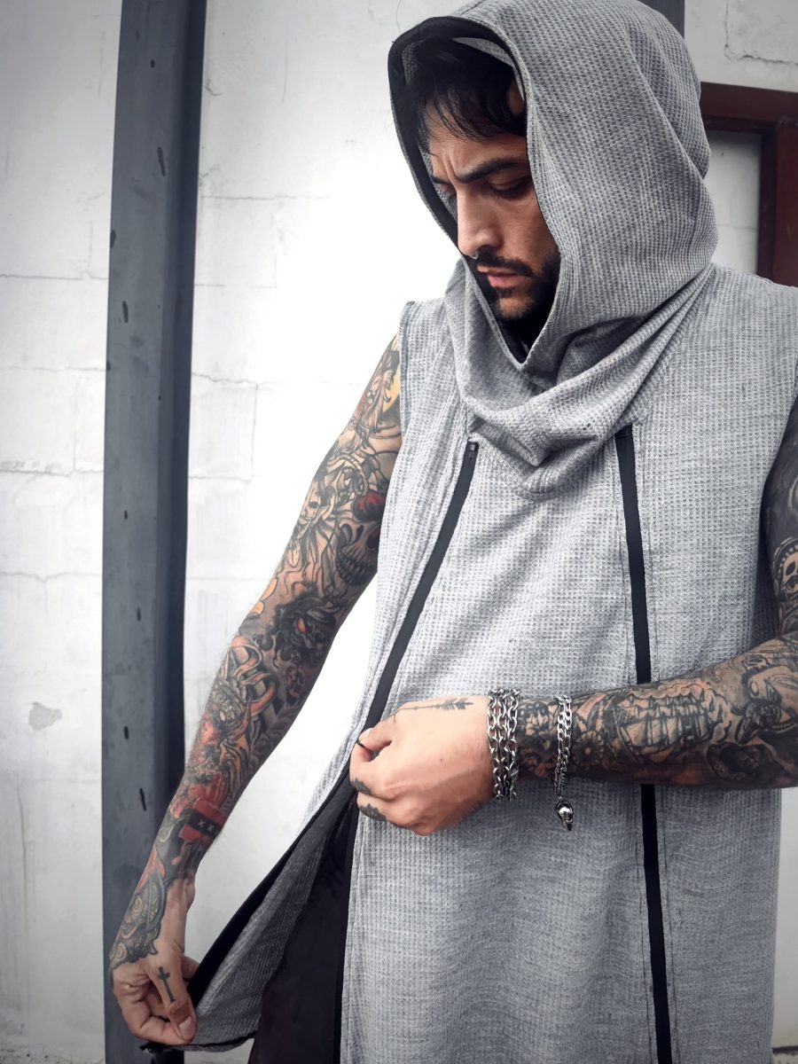Camiseta Esqueleto Nappa Gris - Imagen 2