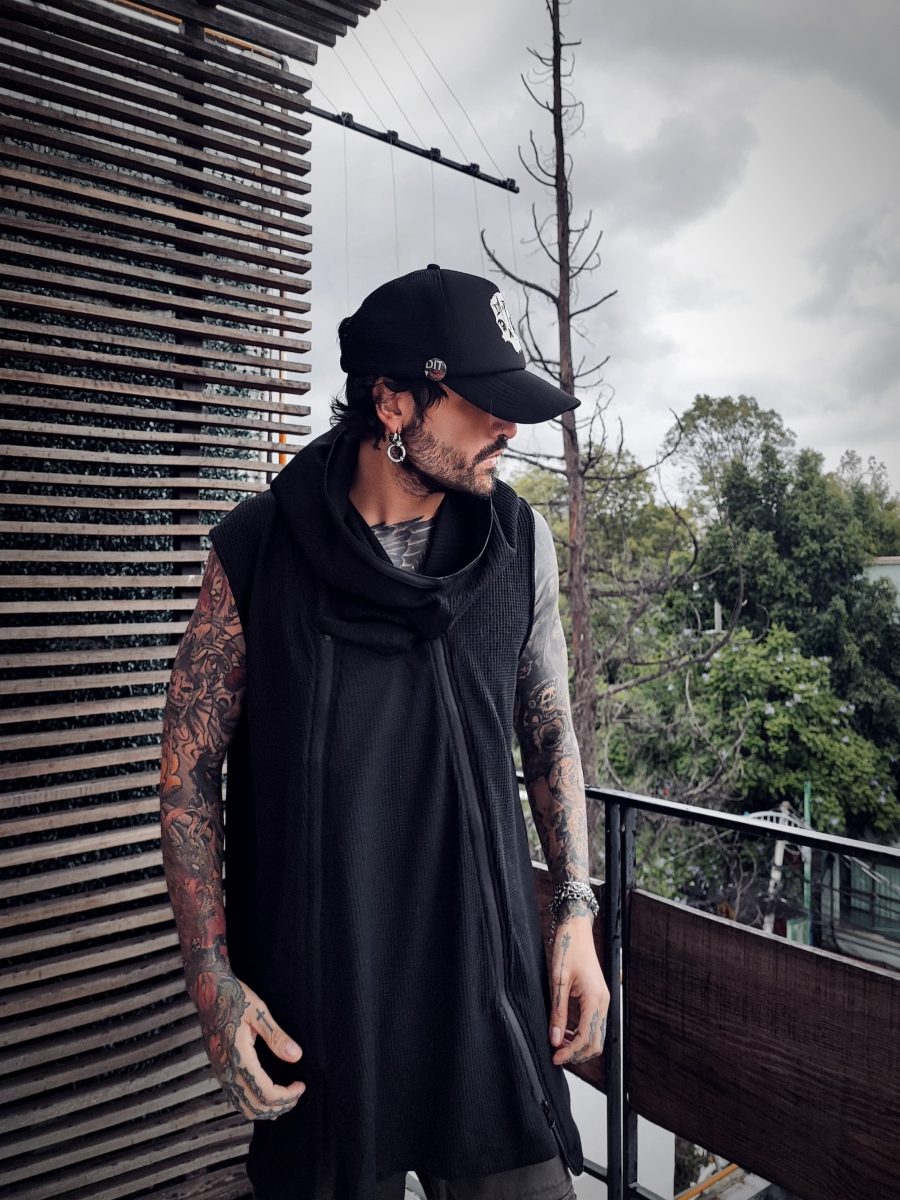 Camiseta Esqueleto Nappa Negro - Imagen 4