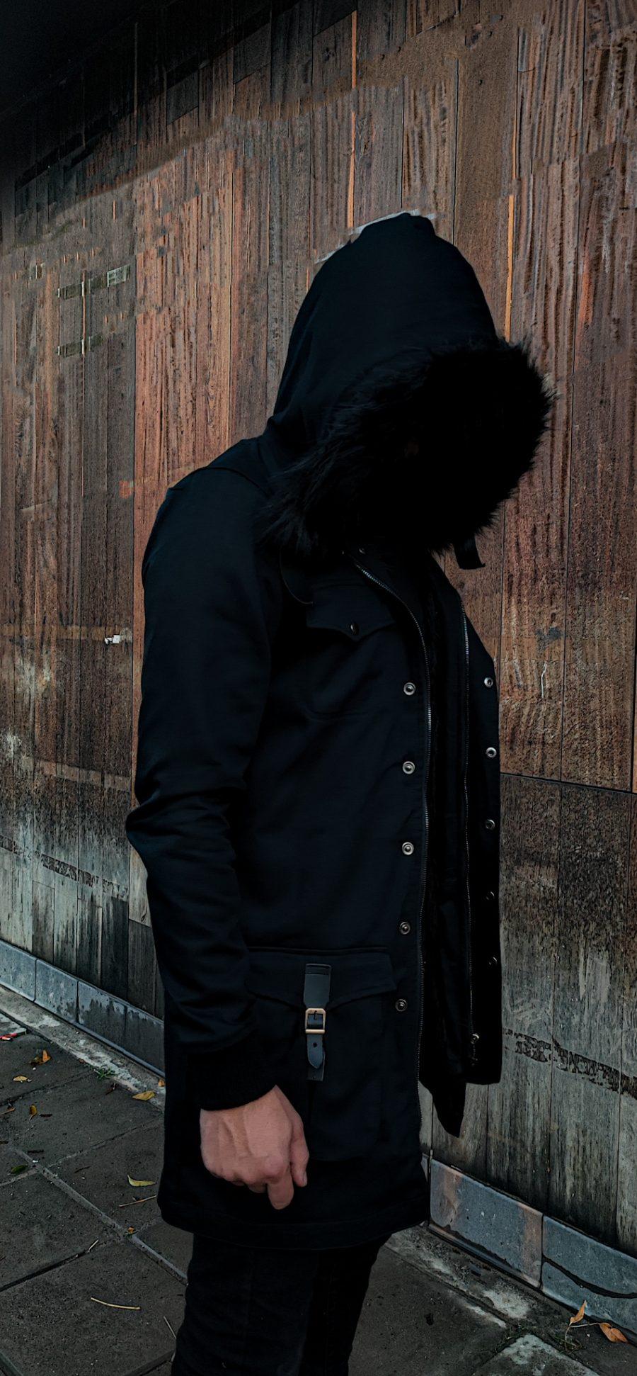 Parka Clásica Total Black - Imagen 8