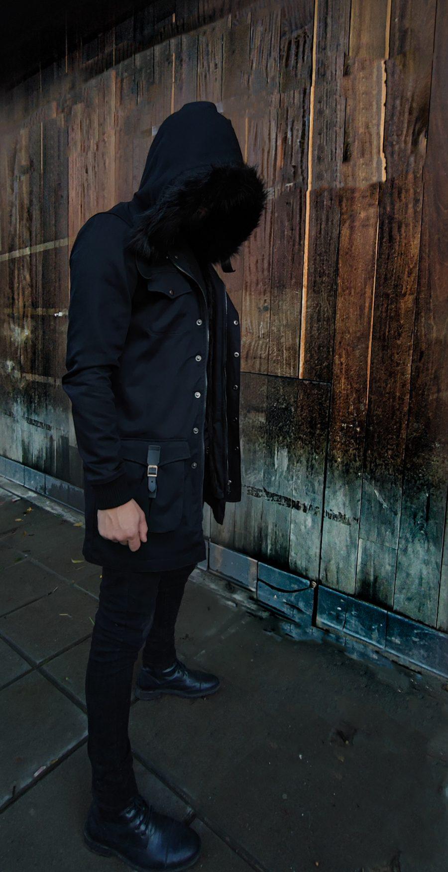 Parka Clásica Total Black - Imagen 6