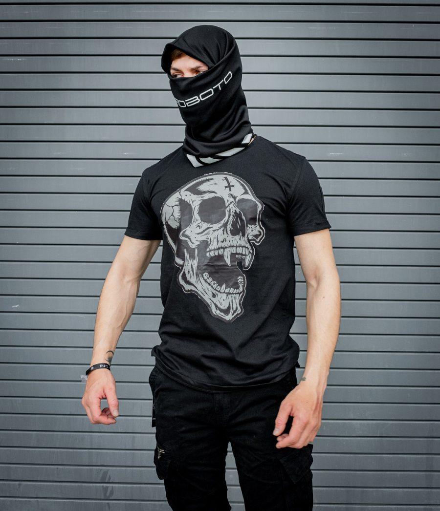Camiseta Skull Negro - Imagen 4