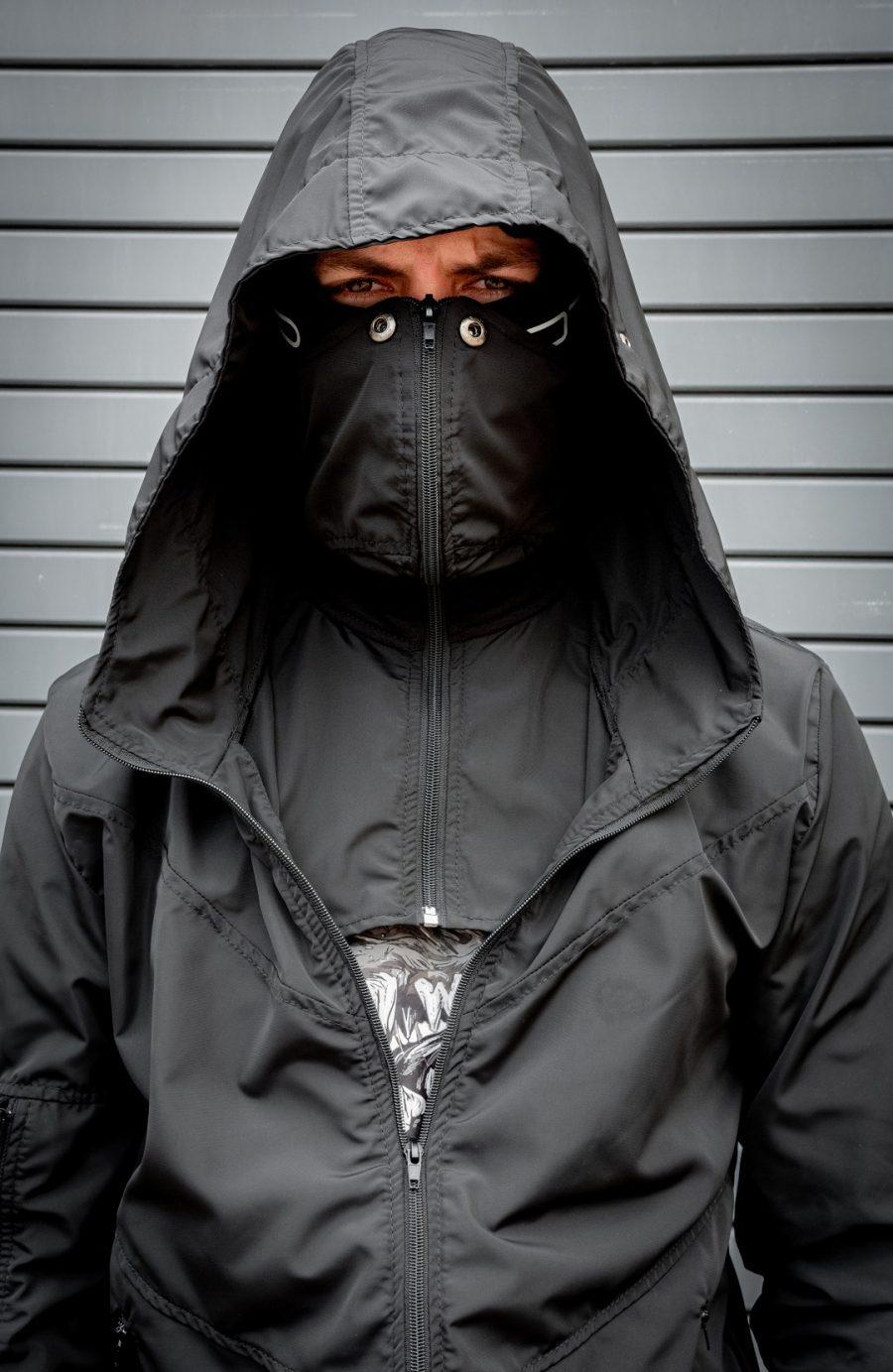 Hoodie Pandemic Negro - Imagen 2