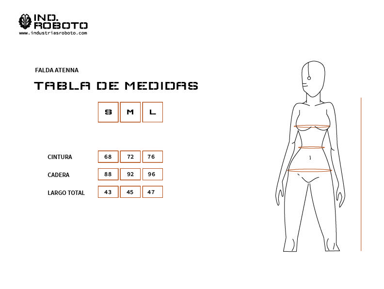 Falda Atenna Oliva