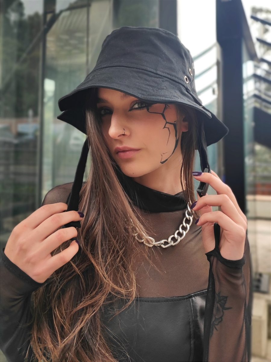 Sombrero Bucket Hat Negro