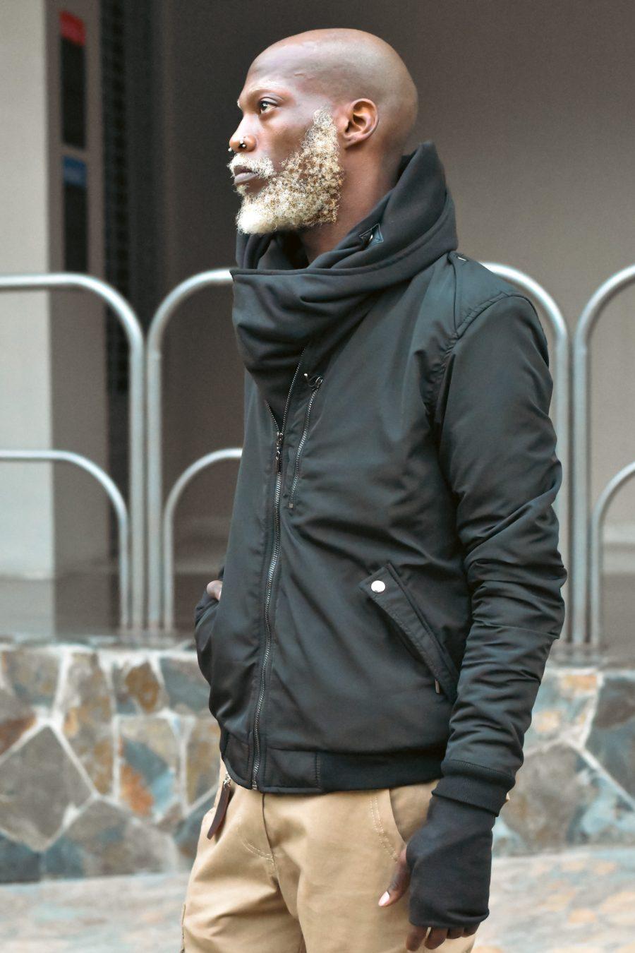 Bomber Manchester Negro Hombre - Imagen 3