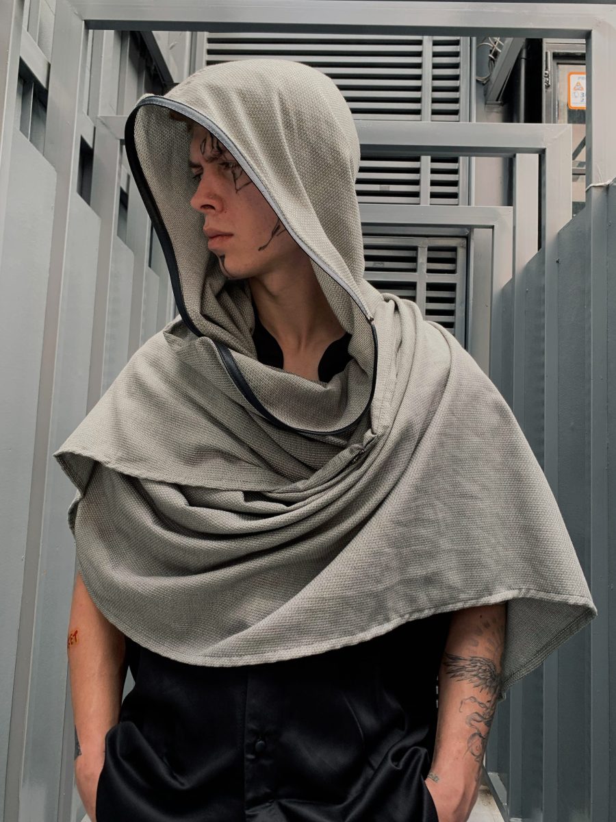 Poncho Baja California Gris