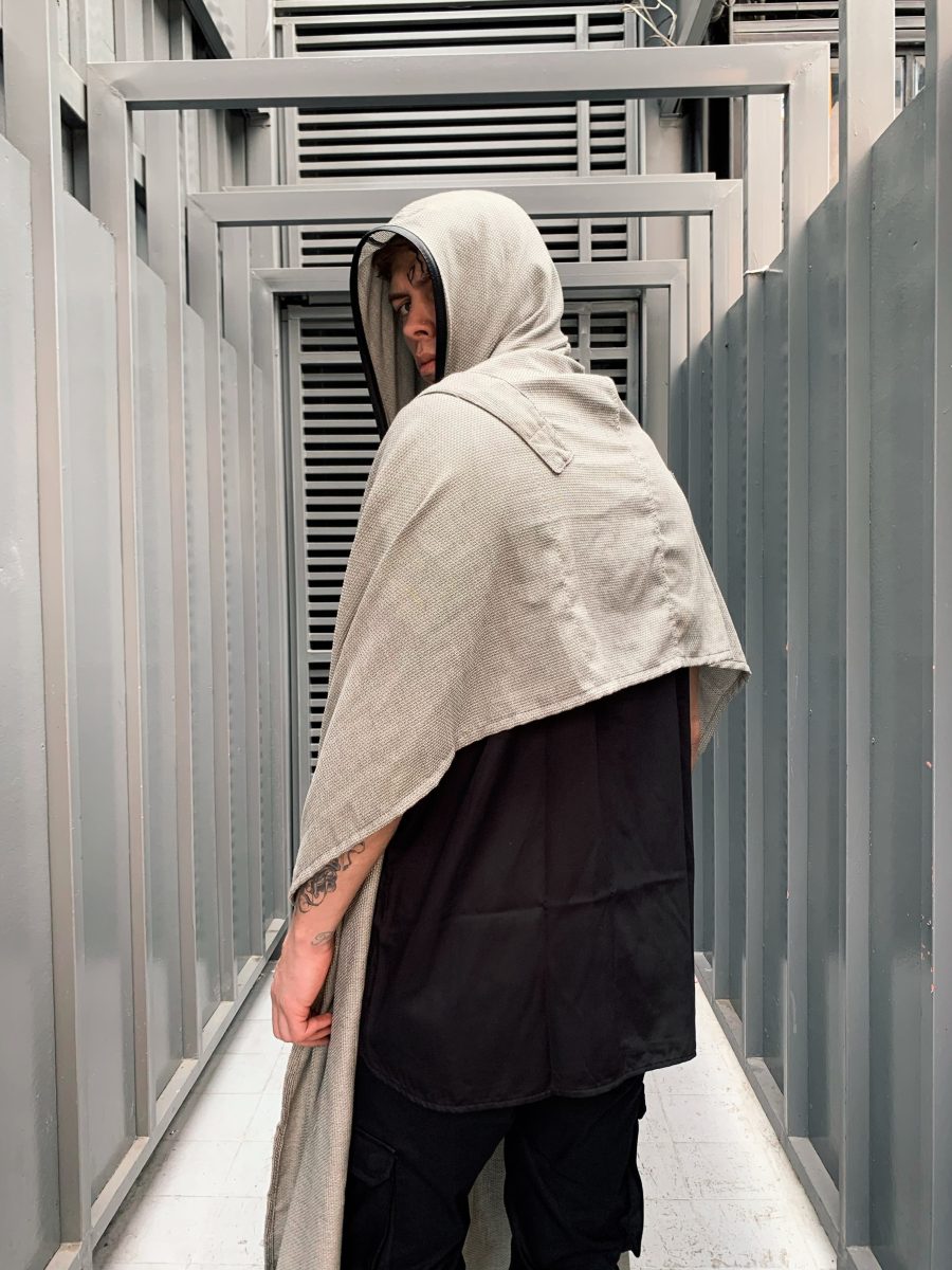 Poncho Baja California Gris - Imagen 4