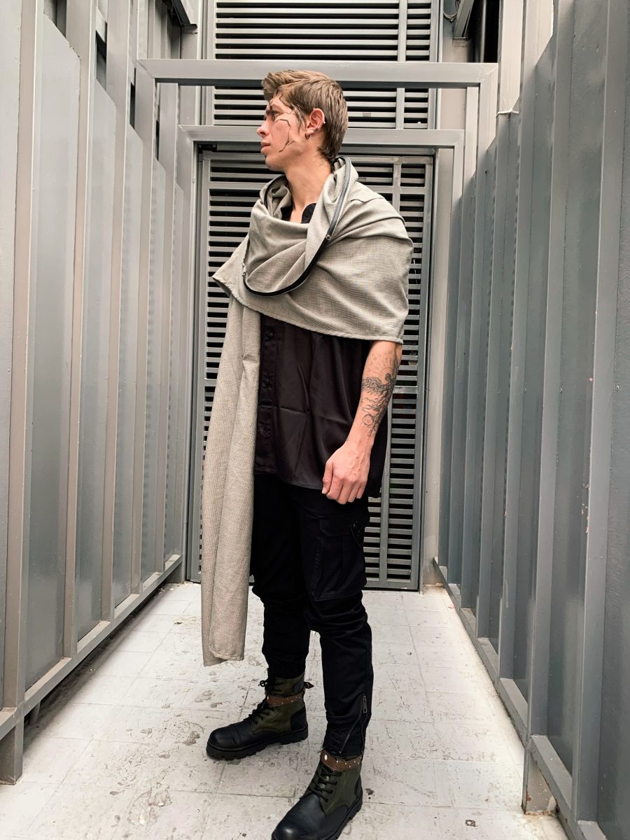 Poncho Baja California Gris - Imagen 9
