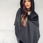 Poncho Alta California Roboto Mujer