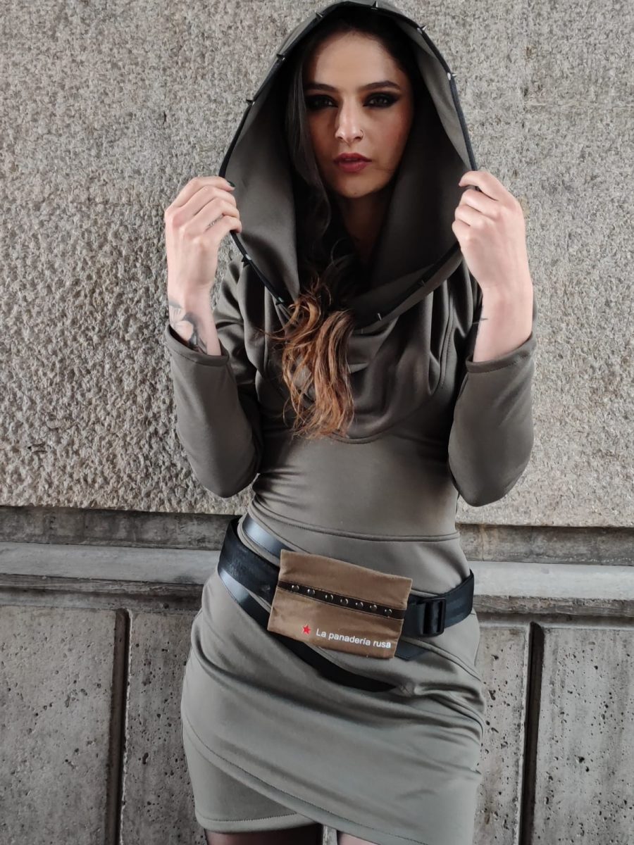 Vestido Monique Oliva - Imagen 2