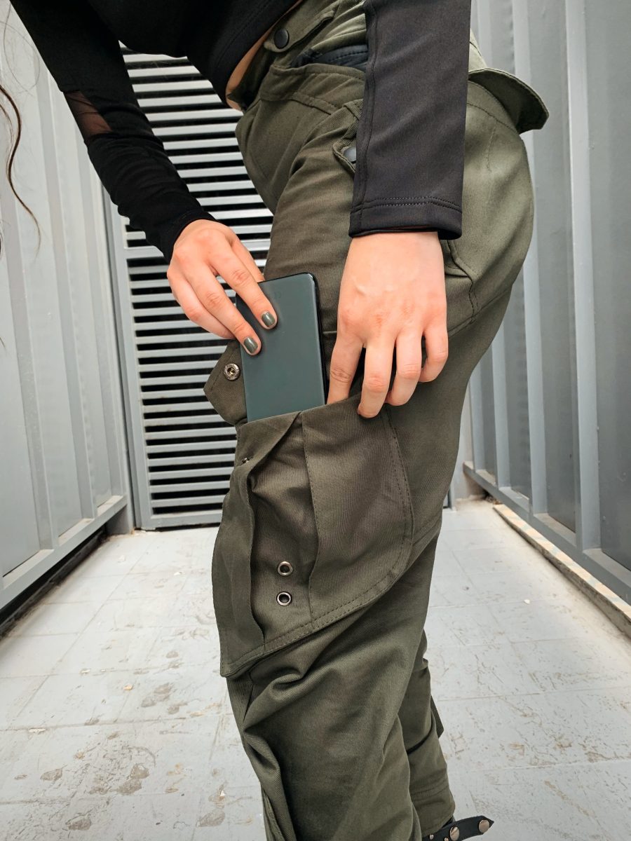 Cargo Tasya Oliva Mujer - Imagen 3