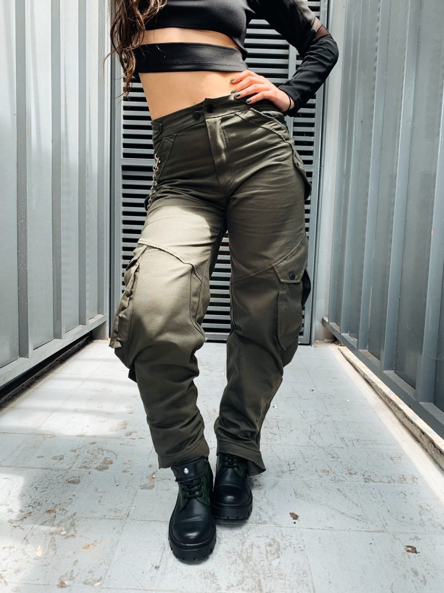 Cargo Tasya Oliva Mujer - Imagen 2