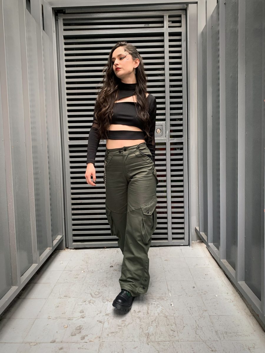 Cargo Tasya Oliva Mujer - Imagen 6