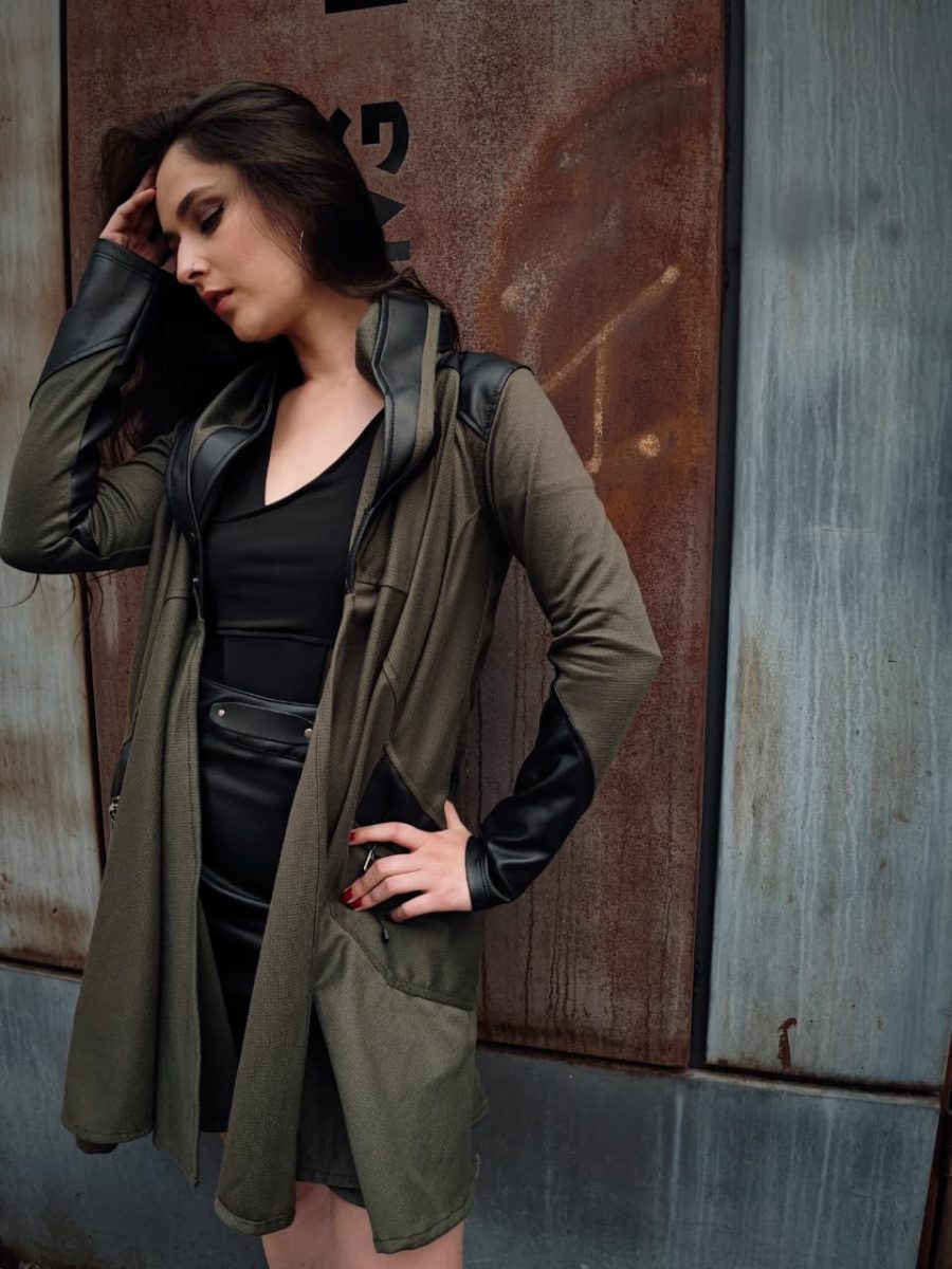 Hoodie Zoria Oliva - Image 15