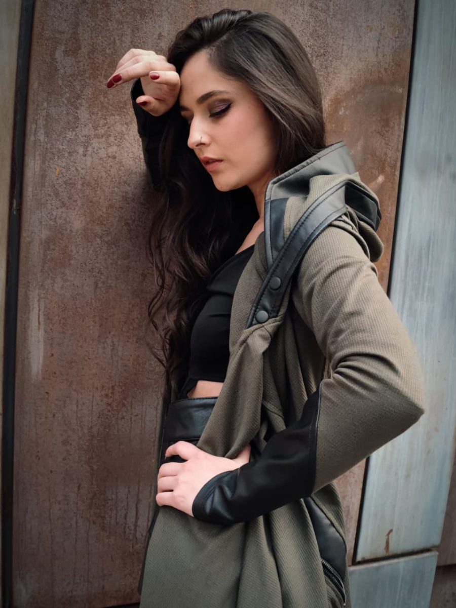 Hoodie Zoria Oliva - Image 5