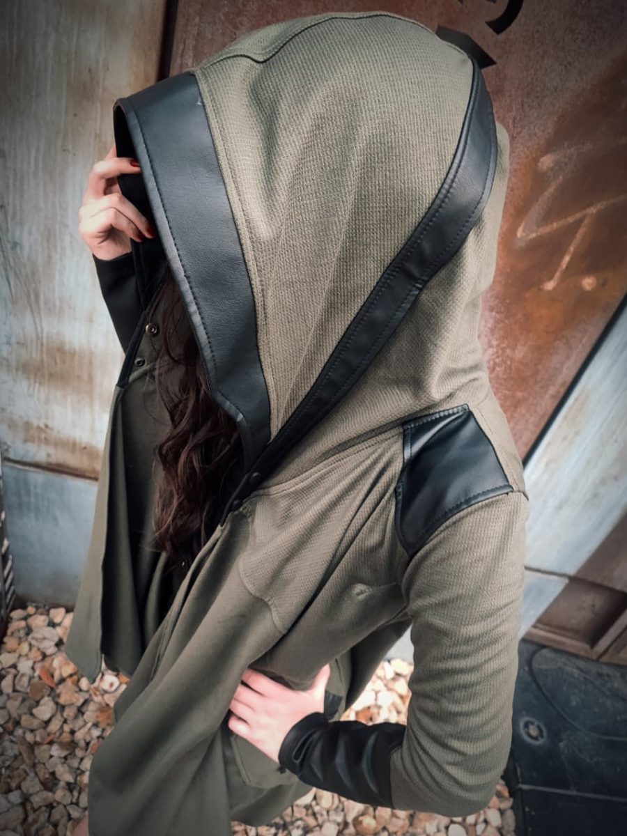 Hoodie Zoria Oliva - Image 2