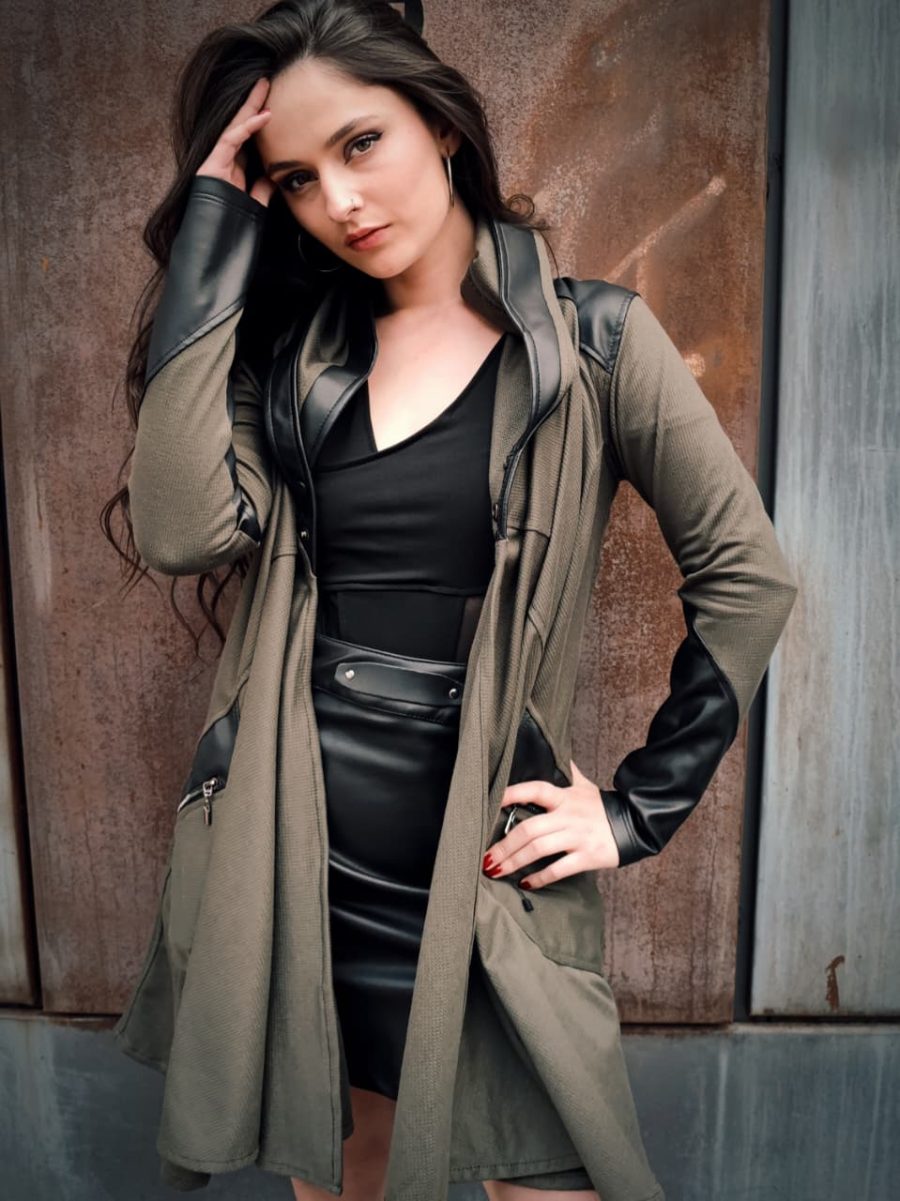 Hoodie Zoria Oliva - Image 14