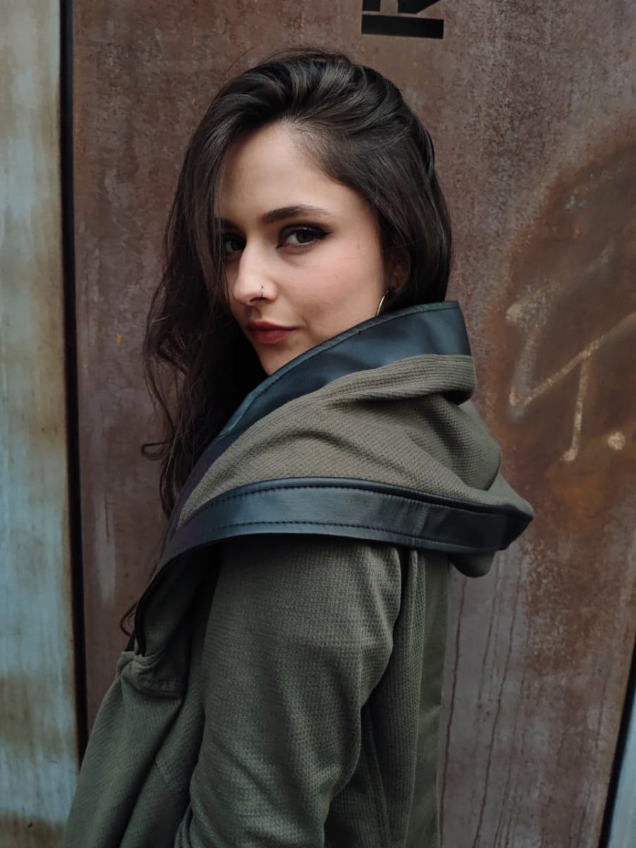 Hoodie Zoria Oliva - Image 12
