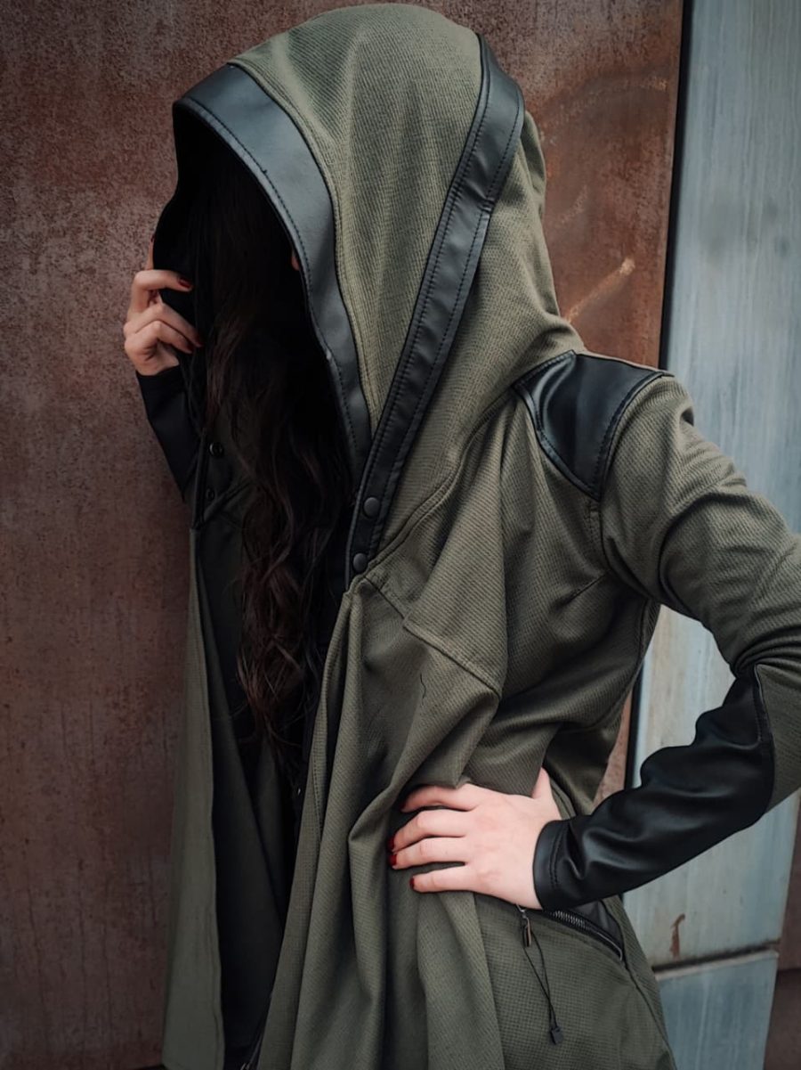 Hoodie Zoria Oliva - Image 8