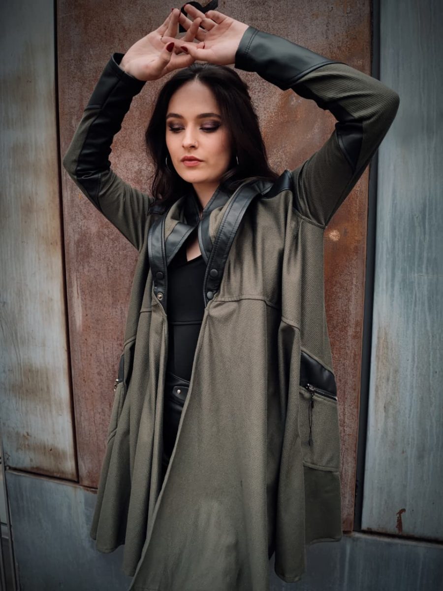 Hoodie Zoria Oliva